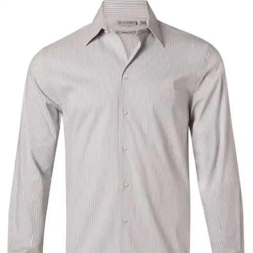 Picture of Winning Spirit, Mens Ticking Stripe L/S Shirt